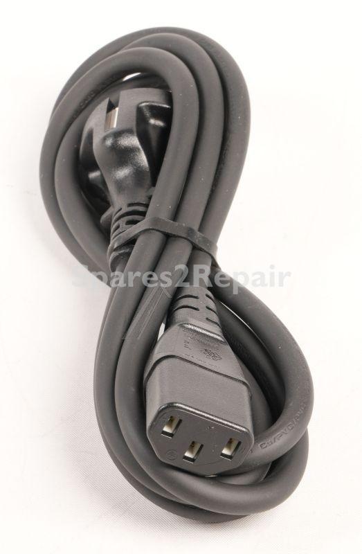 Mains Power Lead - 20020100008919 Power Cord Black Eu