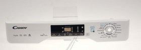Operating Unit Screen - 40012044 Control Panel Fascia Assembly (white) [Candy Hoover]