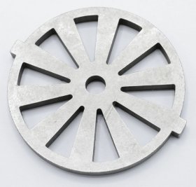 Gastroback Perforated Disc For Meat Grinder - 96612 Perforated Disc Coarse 10 Segments For 41402 (b