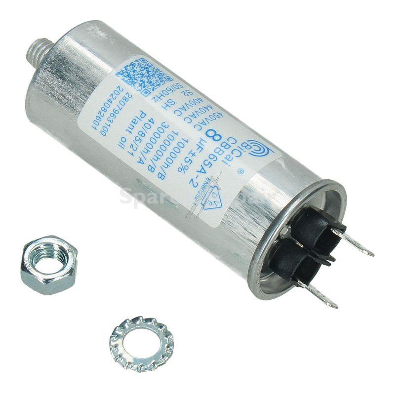 Capacitor - 2807960400 C00864678 8µf Motor Capacitor [Arcelik]