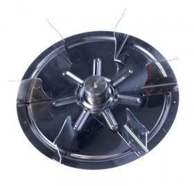 Smeg Ventilator Motor - 079290284 Fan 6p D 200 H55 Inox430