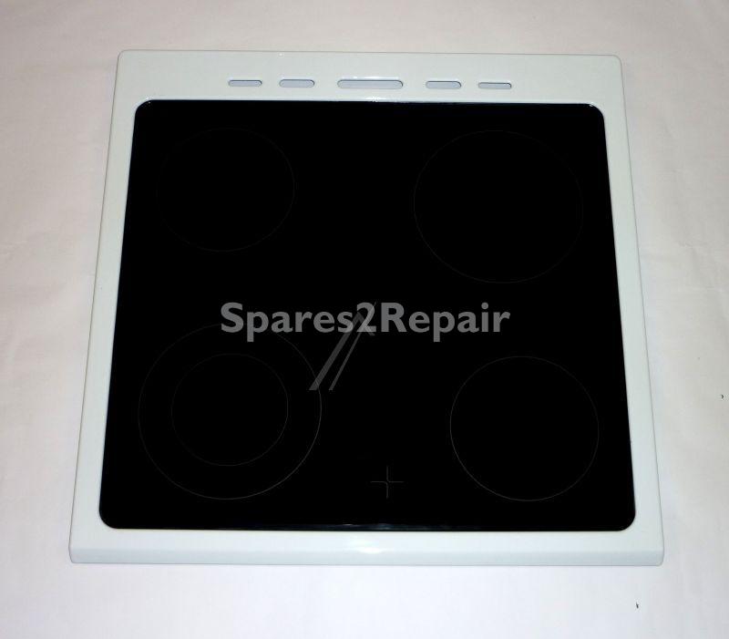 Ceramic Surface - 20743034 Ceramic Glass Assembly (slim Dsgn White) [Vestel]