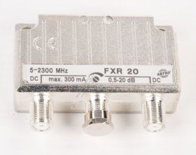 Astro Leveltuning Satellite - Fxr 20 Dampfungsregler, Dampfung 0 - 20 Db, Ein- Und Ausgang F-buch