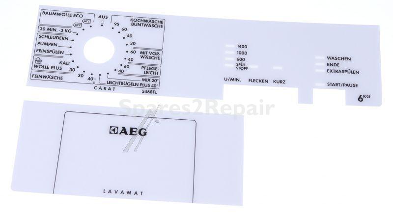 Operating Unit Screen - 1928560125 Insert Control Panel Aeg L5468 [Electrolux Aeg]