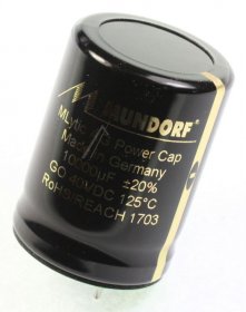 Mundorf Radialelectrolytics 125 Degree - 10000uf-40v Audio Elcap Radial 125° 30x40mm Snap-in
