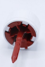 Button - C00436335 Knob Timer Wht Bosch [Whirlpool Indesit]