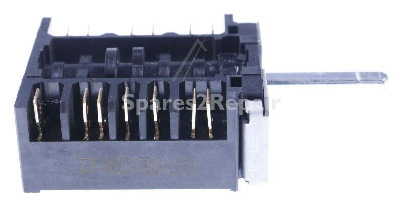 Cata Switch - 16000150 Oven Commutator 6 Pos Me-605 Tcp-a