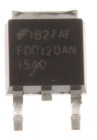 Fairchild Mos Fet Transistor - Fdd120an N-channel Mosfet, Smd, To-252aa