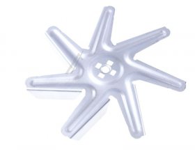 Compatible Fan Blades - Fan Blade Set Fan Wheel + Cap Nut Alternative For Bosch-siemens 00650472