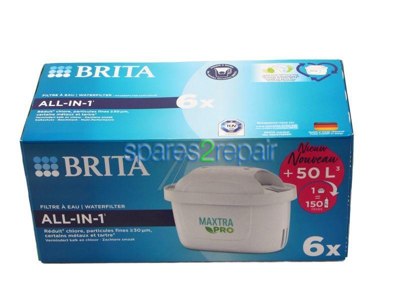 Brita Water Filter - 1050417 Maxtra Pro Pack Of 6 - All-in-1
