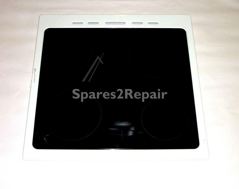 Ceramic Surface - 20734055 Ceramic Glass Assembly (slim Dsgn White) [Vestel]