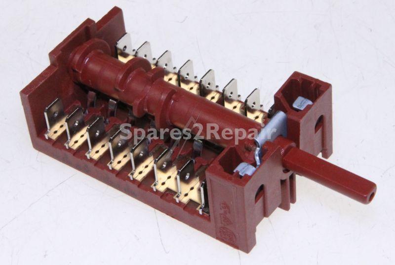 Oven Switch - Oven Function Selector Switch (no Ring-fan) [Vestel]