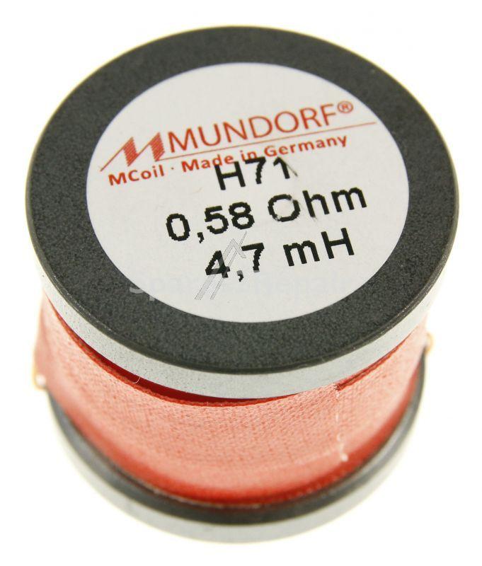 Mundorf Coil - 4,7mh-0,55r Mcoil Ferrite-h-core-coil, 0,71mm Wire, 40x38mm