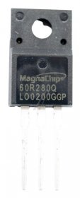 Magnachip Mos Fet Transistor - 60r280q Mmf60r280q N-channel Mosfet 650v 13 8a To-220f
