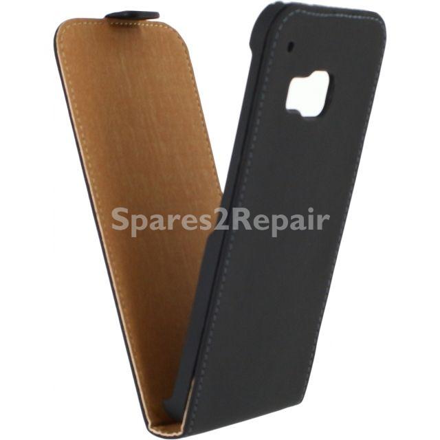Mobilize Leather Bag Gsm - Mobilize Ultra Slim Flip Case Suitable For Htc One M9-m9 Prime Ce Black