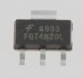 Fairchild Mos Fet Transistor - Fqt4n20ltf N-channel Mosfet 200v 0 85a To-261aa -rohs-