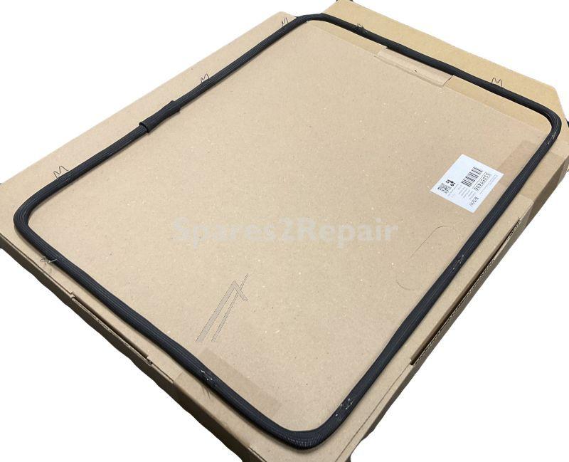 Oven Door Gasket - 11057406 Seal-door 60cm Glass Silk Pyrolysis Sheet Metal Hook With Lock [Bosch Siemens]