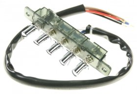 Silverline Switch Unit - Yt456 1001 04 Push Button Set