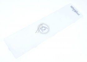 Lamp Cover - C00480599 488000480599 Lamp Cover- Multiflow [Whirlpool Indesit]