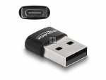 Delock Cable/plugs/adapter - Usb 2.0 Adapter Usb Typ-a Stecker Zu Usb Type-c Buchse Schwarz