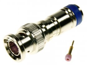 Interkabel Bnc-plug - Bnc-kps-75-49 Bnc Plug Rg6, Coaxial Lead Ø 6,9mm - 4,7mm
