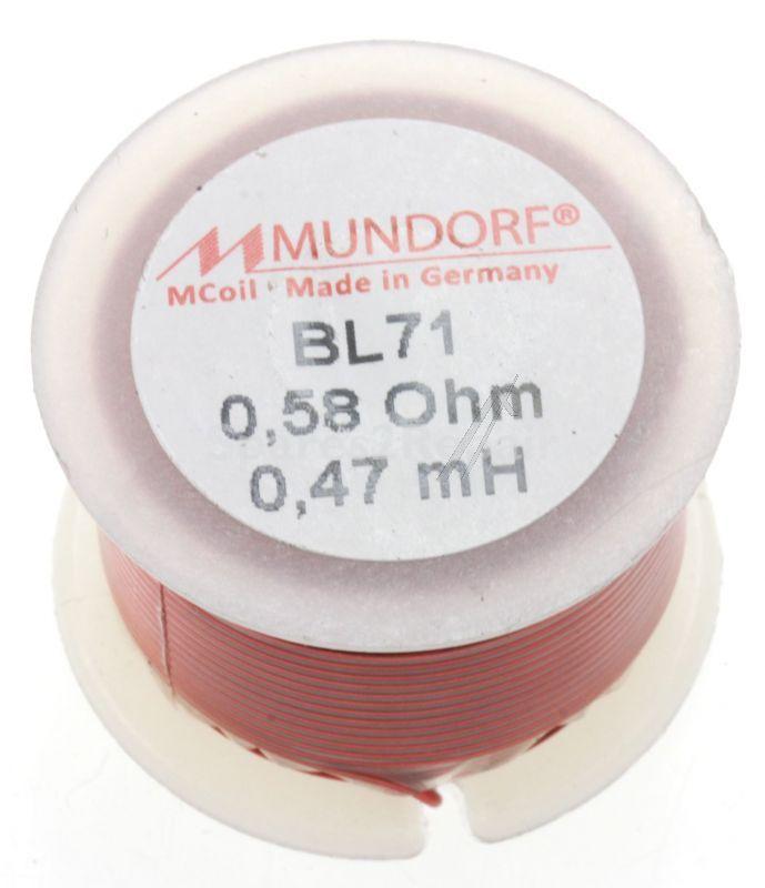 Mundorf Coil - 2,7mh-0,23r Mcoil Air-coil, Vacuum Impreg., 2,5mm Wire