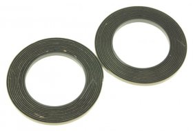 Hot Plate Seal - 4055499687 Profile black 6x8x2850 [Electrolux Aeg]