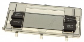 Button - C00508731 481011089425 Button + Window Assembly [Whirlpool Indesit]