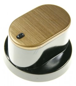 Button - 8074738025 Knob Black [Electrolux Aeg]