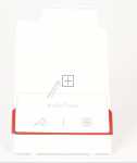 Flap - 140134200116 Cover detergent Drawer red aut [Electrolux Aeg]