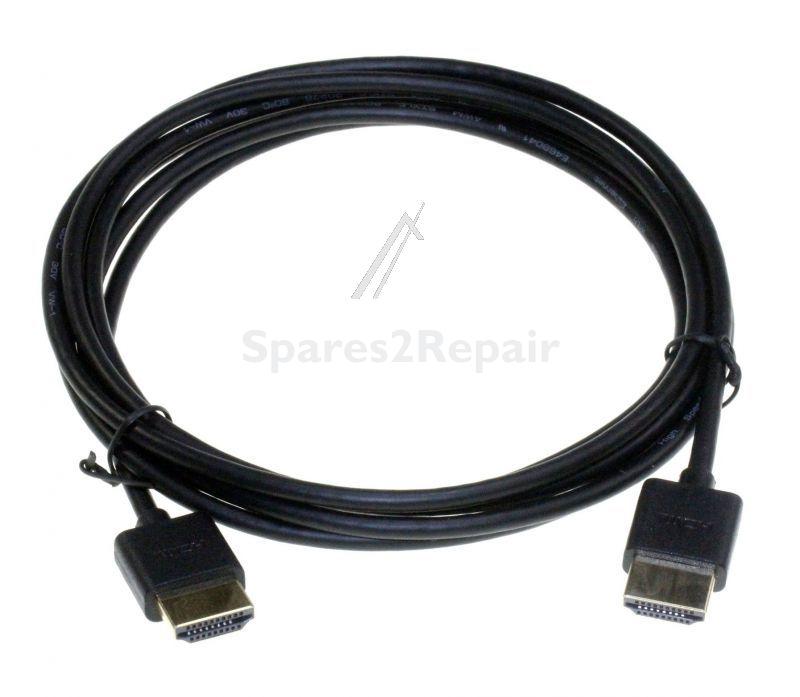 Hdmi Highspeed Ethernet Plug/plug - Hdmi-a-male- Hdmi-a-male Lead ,super Slim 2,0m