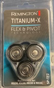 Remington Shaver Head - Sp-tf2 44089530401 Shaver Head R5130 -5150 - 6150 - 8150 Titanium 3stk