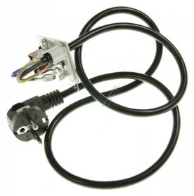 Whirlpool Mains Power Lead - C00525856 488000525856 Mains Cable 1000mm Plug