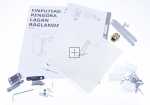 Mounting Parts - C00859919 488000859919 Installation Kit Sliding Hinge [Whirlpool Indesit]