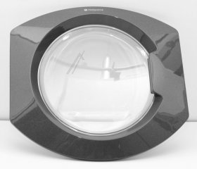 Door Frame - C00276235 C00276235 Door Frame+glass Graphite Wd [Whirlpool Indesit]