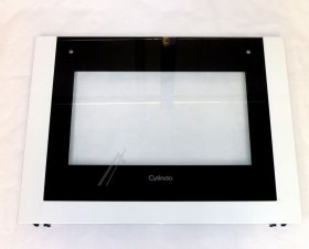 Oven outer Door - 20728273 Outer Glass Assembly(b-in flat u Add-on black [Vestel]
