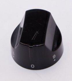 Control Knobs - 8075115025 Knob Energy Regulator Black [Electrolux Aeg]