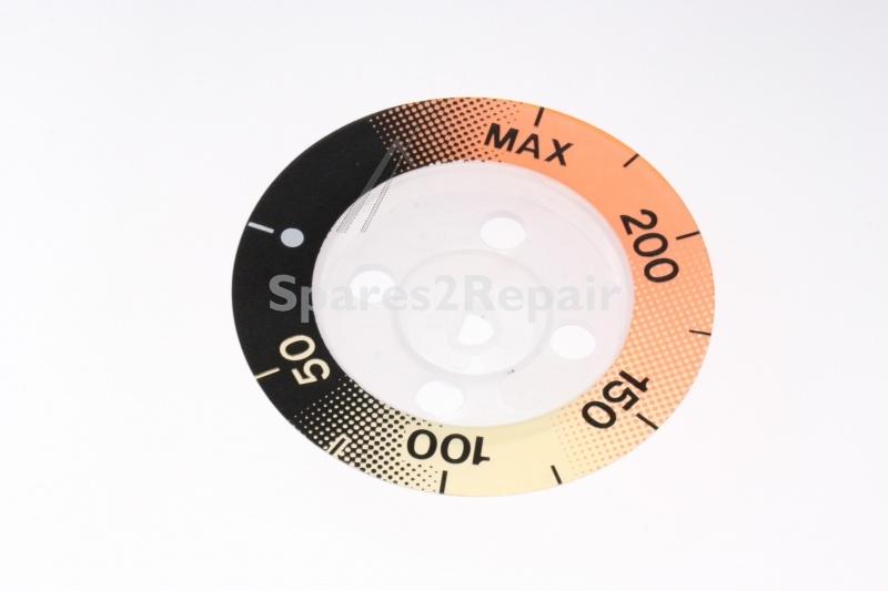 Control Knobs - 3552009023 Toggle Bottom Piece thermostat [Electrolux Aeg]