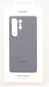 Samsung Leather Bag Gsm - Ef-ps938cbegww Samsung Silicone Case For Galaxy S25 Ultra Black