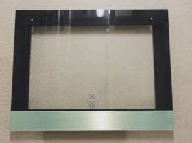 Oven outer Door - 140043376684 Front Glass Inox Electrolux 59 [Electrolux Aeg]