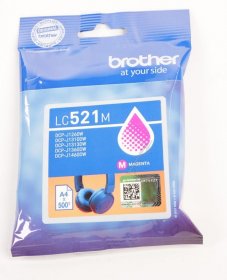 Brother Cartridge - Lc-521 M Ink Cartridge Magenta 0 5k