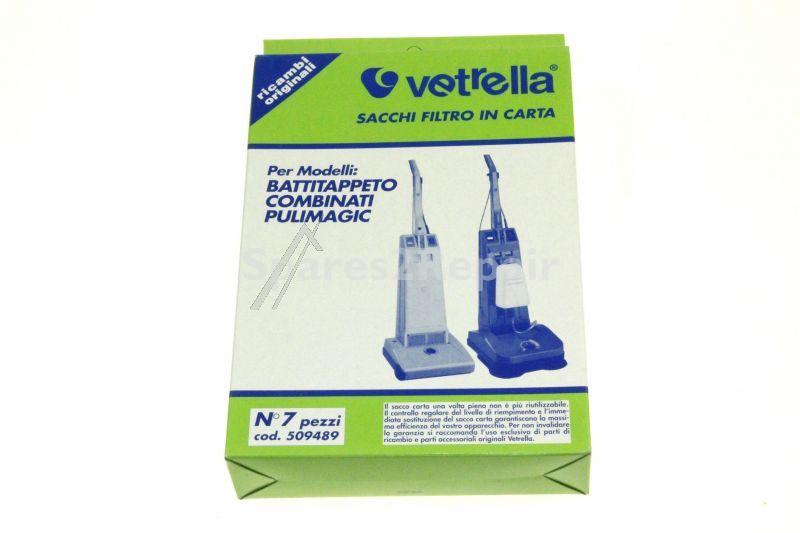 Vacuum Cleaner Bags - Vt509489 Set 7 Paper Bags Bt-pm5 With Box [Delonghi]