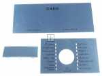 Operating Unit Screen - 1327571400 Front Piece Control Panel Hand [Electrolux Aeg]
