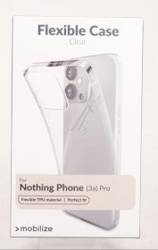 Mobilize Leather Bag Gsm - 80793 Mobilize Gelly Case Nothing Phone (3a) Pro Clear