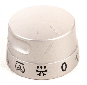 Timer Button - 140136242025 Knob Function Inox 9+0 [Electrolux Aeg]