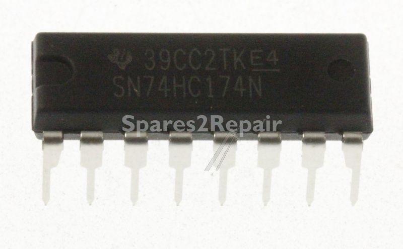 Texas Instruments Operational Amplifier Ic - Sn74hc174n Ic Flipflop Dip-16