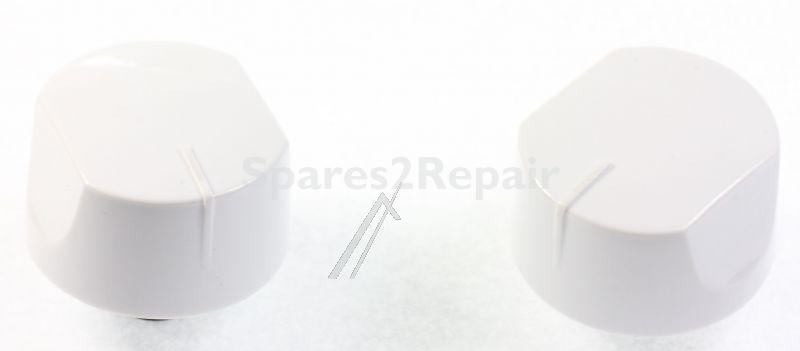 Control Knobs - 42054023 Knob (rimo Spindle Type 1 2p White) [Vestel]