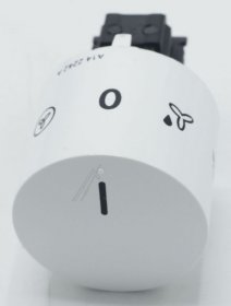 Control Knobs - 140142242035 Knob function white 7+0 [Electrolux Aeg]