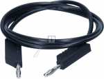 Measuring Cable Banana Plug - Ml100 Measuring Cable Banana Plug 1m Black Hirschmann