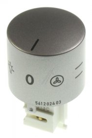 Push Button - 140073046025 Knob Function Inox 3+0 Pipo Mo [Electrolux Aeg]